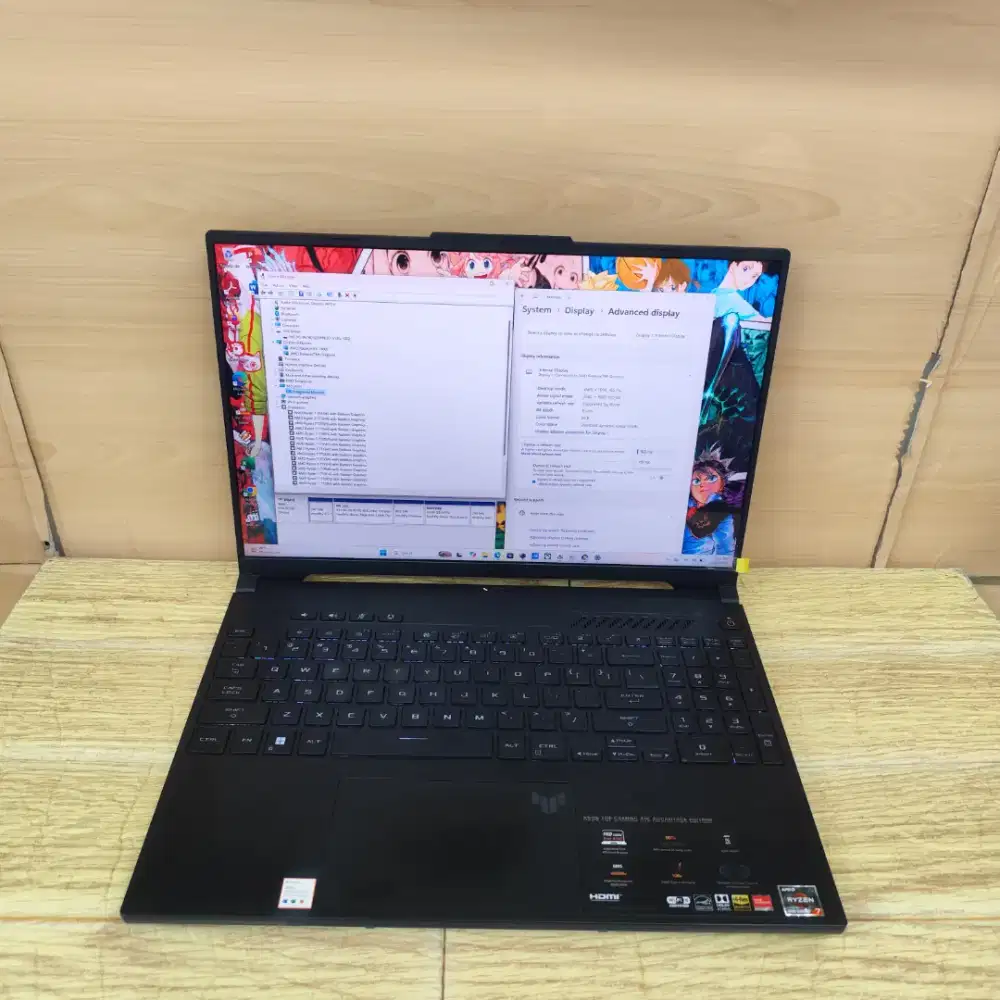 Asus Tuf Gm A16 Fa617ns AMD Ryzen 7 7735hs Ram 16gb Ssd 512gb RX 7600s