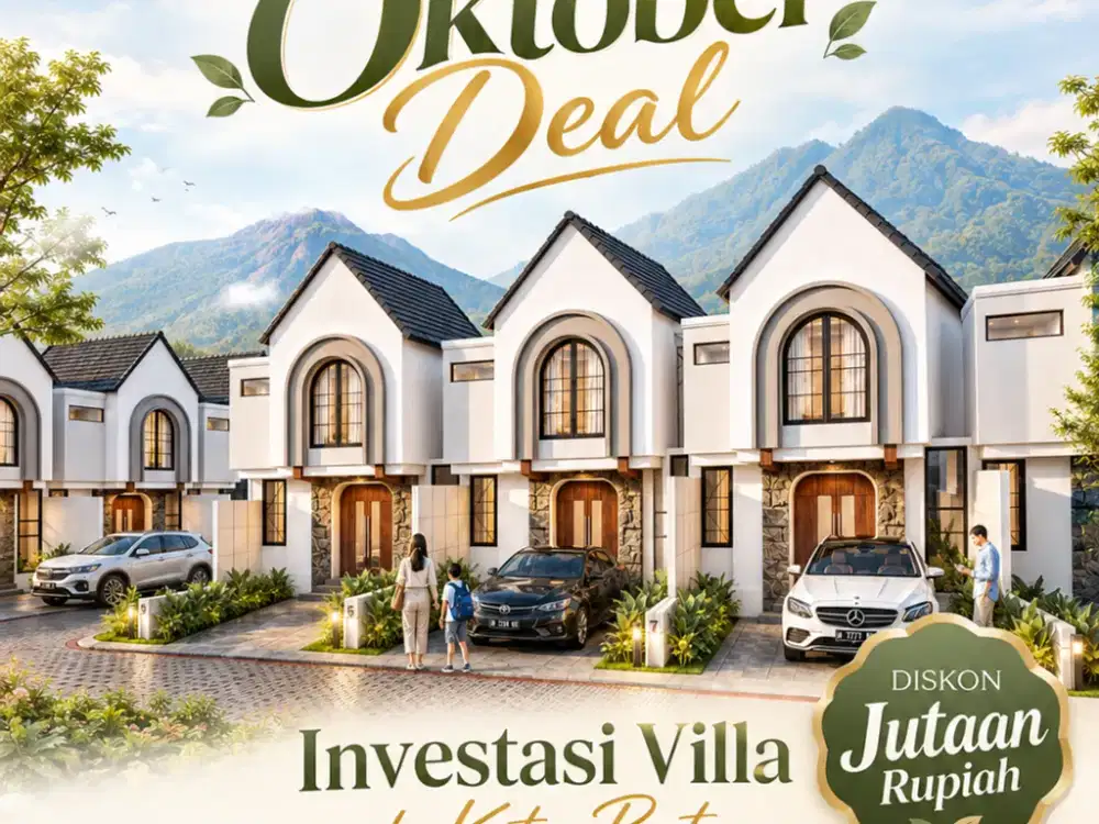 KHUSUS PEMBELIAN UNIT BULAN INI DISKON JUTAAN RUPIAH LOKASI KOTA BATU