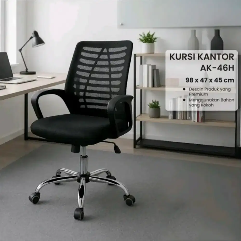 Kursi kantor kursi kerja kursi jaring roda