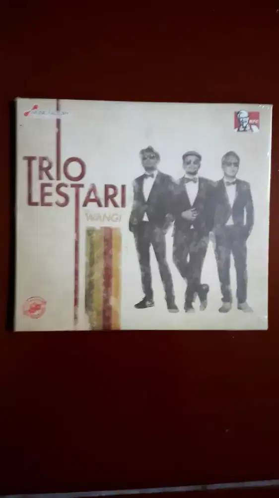 CD AUDIO MUSIK LAGU TRIO LESTARI SEGEL KFC