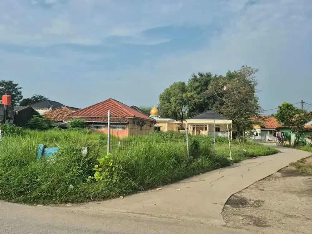 Lahan Pinggir Jalan Harga Nego di Desa Jatireja, Cikarang Timur Bekasi
