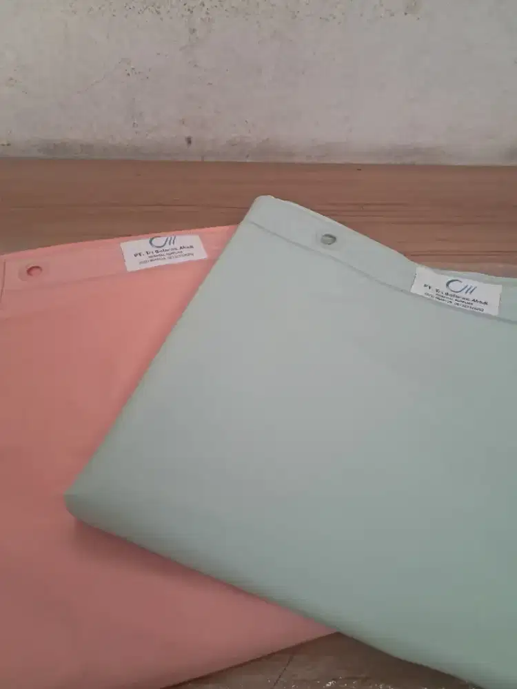 Dijual Sepaket Gorden Sekat PVC Medis Brand TriSelaras Abadi 100% BARU