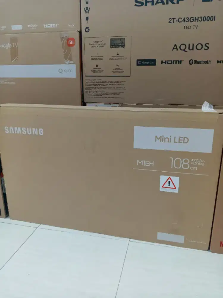 Mini led Samsung crystal 43 in smart UHD 4K Ai