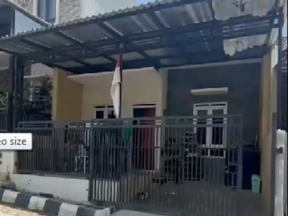 Di jual rumah minimalis nyaman dan asri di dalam cluster villa Bandung indah Cileunyi