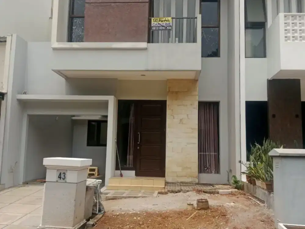 DIJUAL CEPAT MURAH RUMAH SIAP HUNI RAPIH  NEWTON GADING SERPONG