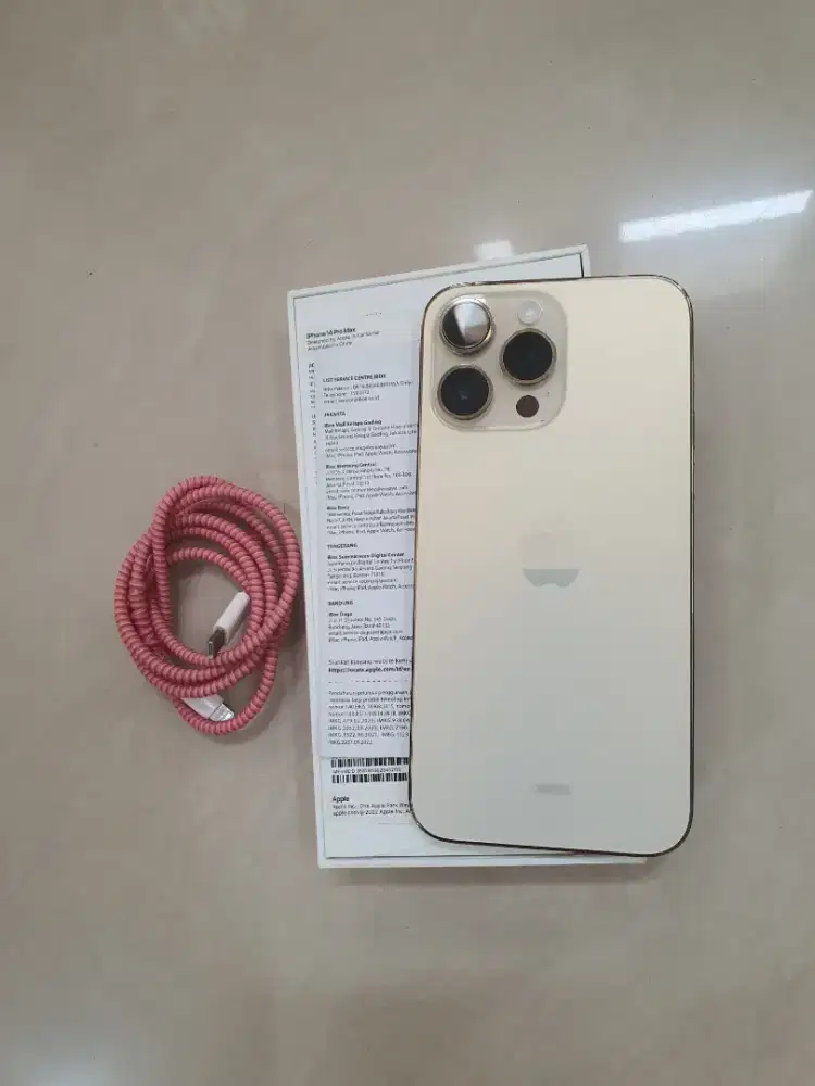 Iphone 14 pro max 128gb ex grs Ibox original lengkap istimewa