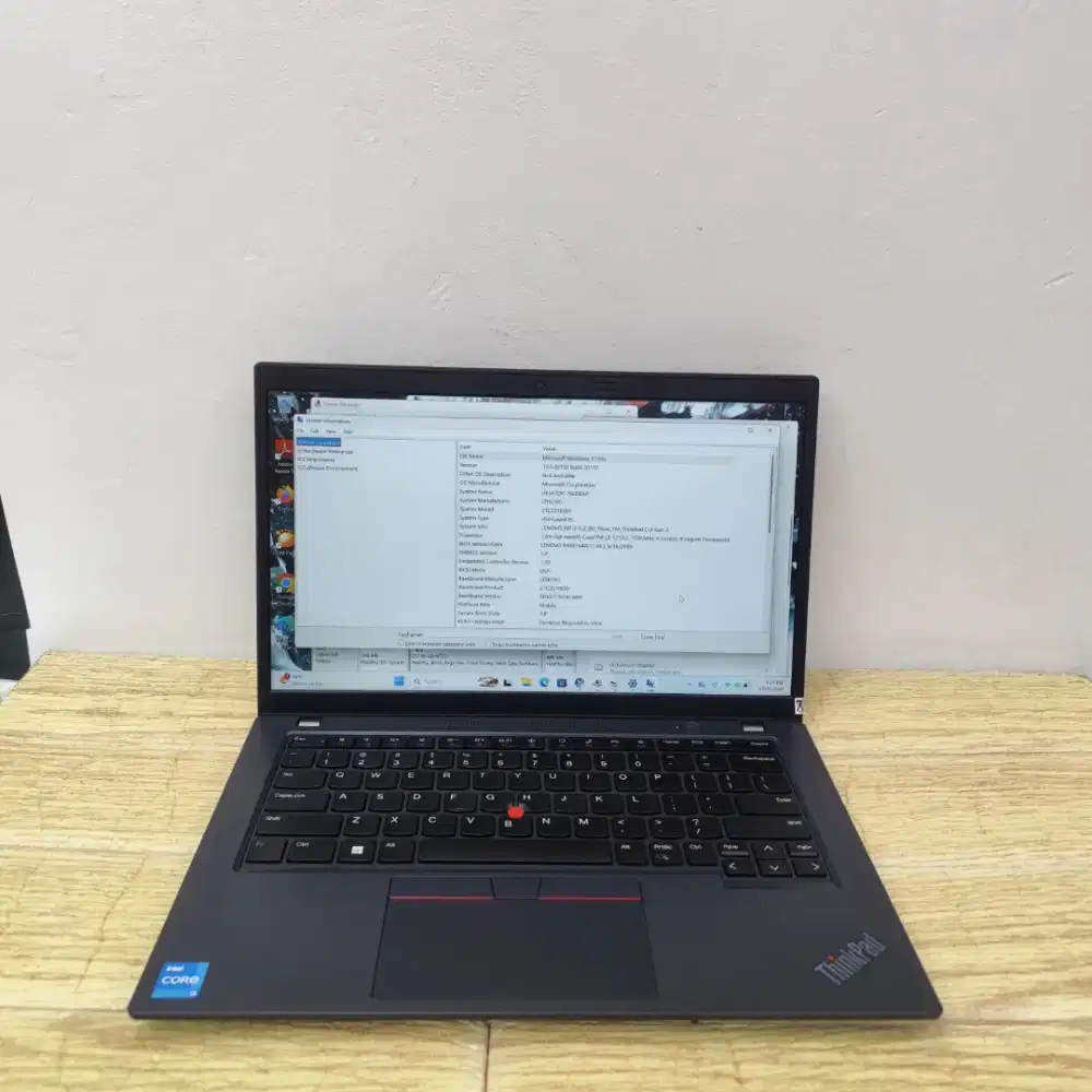 Lenovo ThinkPad L14 Gen 3 Core i3-1215U Ram 8gb Ssd 256gb Fhd Ips