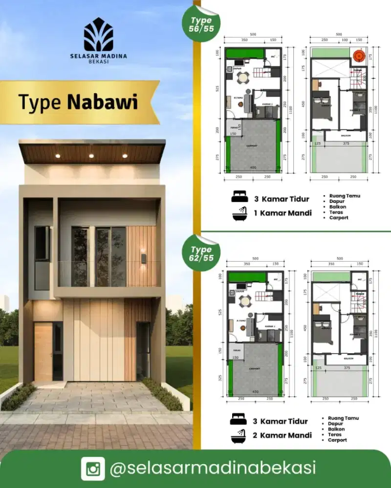RUMAH BERKUALITAS DEKAT SUMMARECON BEKASI
