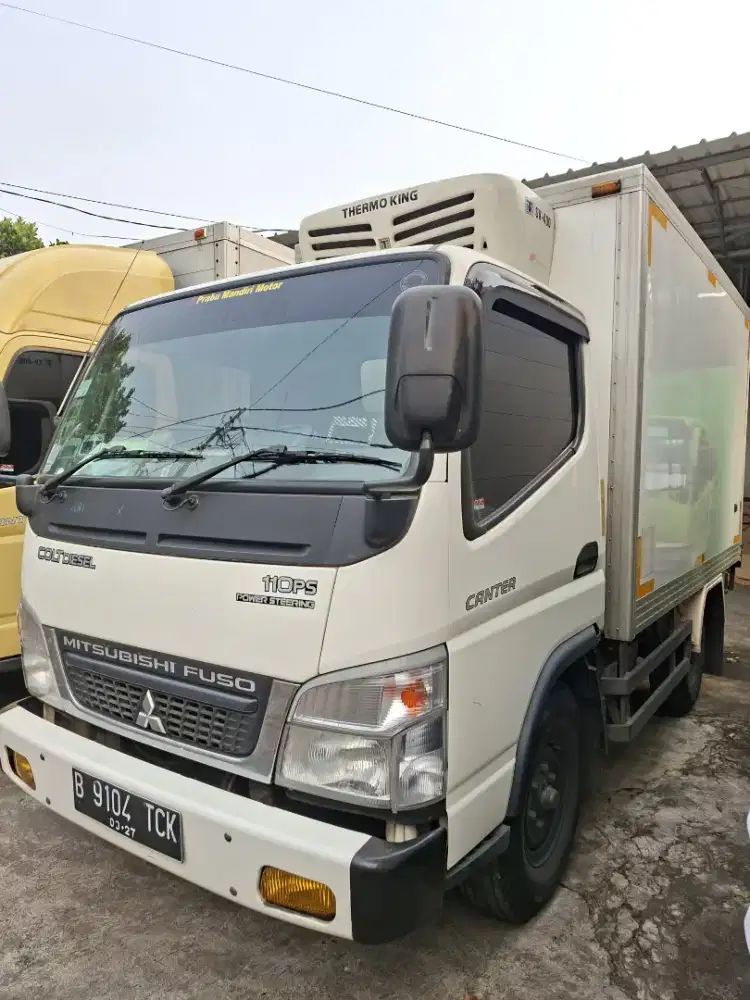 ANTIK Mitsubishi Canter 110ps P.S engkel Frezer thermo king istimewa