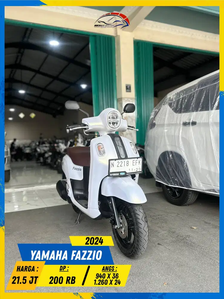 YAMAHA FAZZIO 2024 MONGGO GAS POLL MAZEHH HIKMAH MOTOR KEPUH