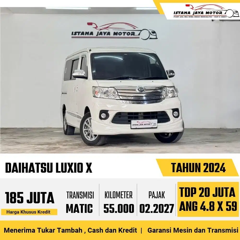 Daihatsu Luxio X 1.5 Automatic 2024 Putih