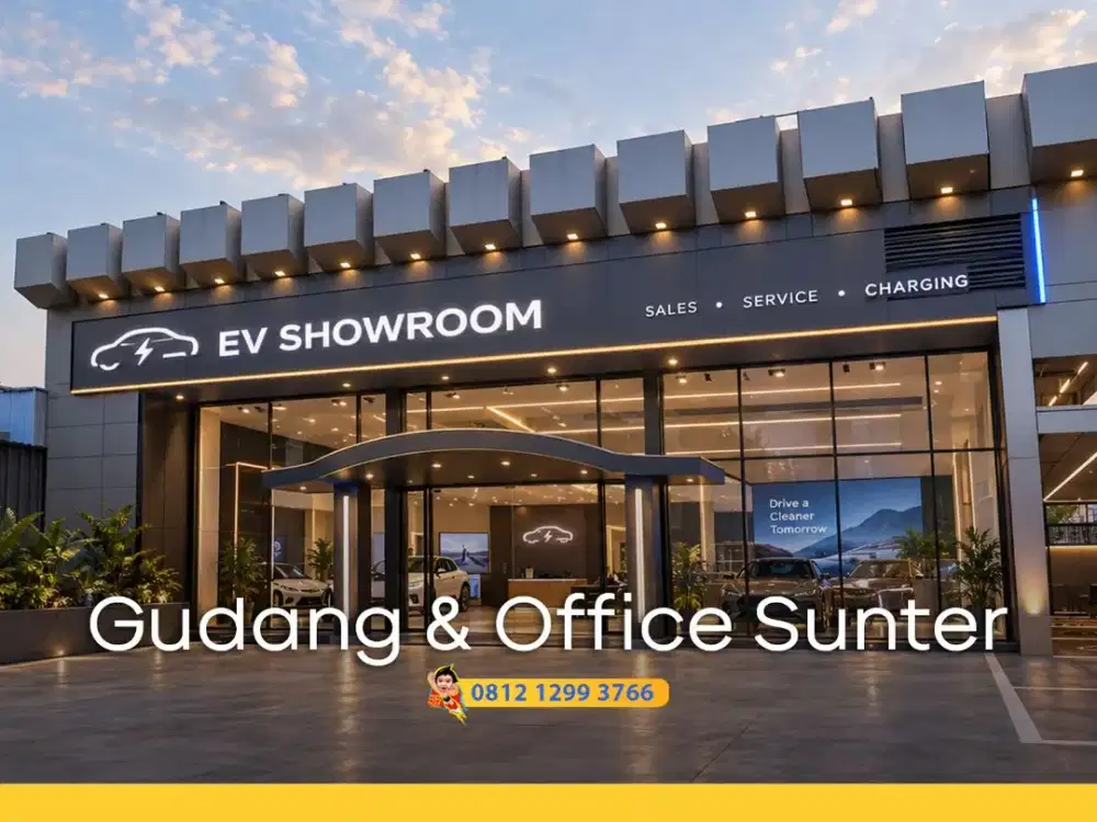 Pinggir Jalan raya - Gudang Kantor Sunter Agung Barat Indokarya Danau Sunter Utara Danau Sunter Barat