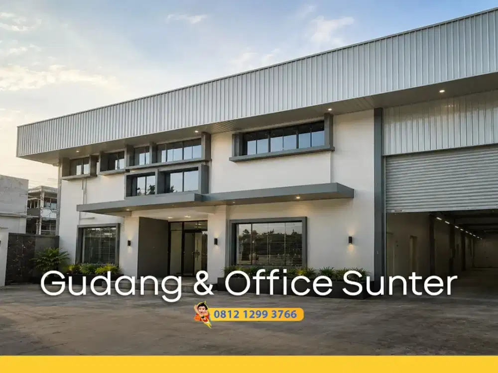 Harga Lelang! Jual Cepat Gudang Sunter Agung Barat Indokarya Danau Sunter Utara Danau Sunter Barat
