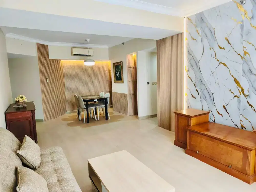 Disewakan Brand New Apartemen Taman Anggrek Condominium - 2BR+1 (88 m²) Full Furnished Brand New, 110 Juta/Tahun, Taman Anggrek, Jakarta Barat