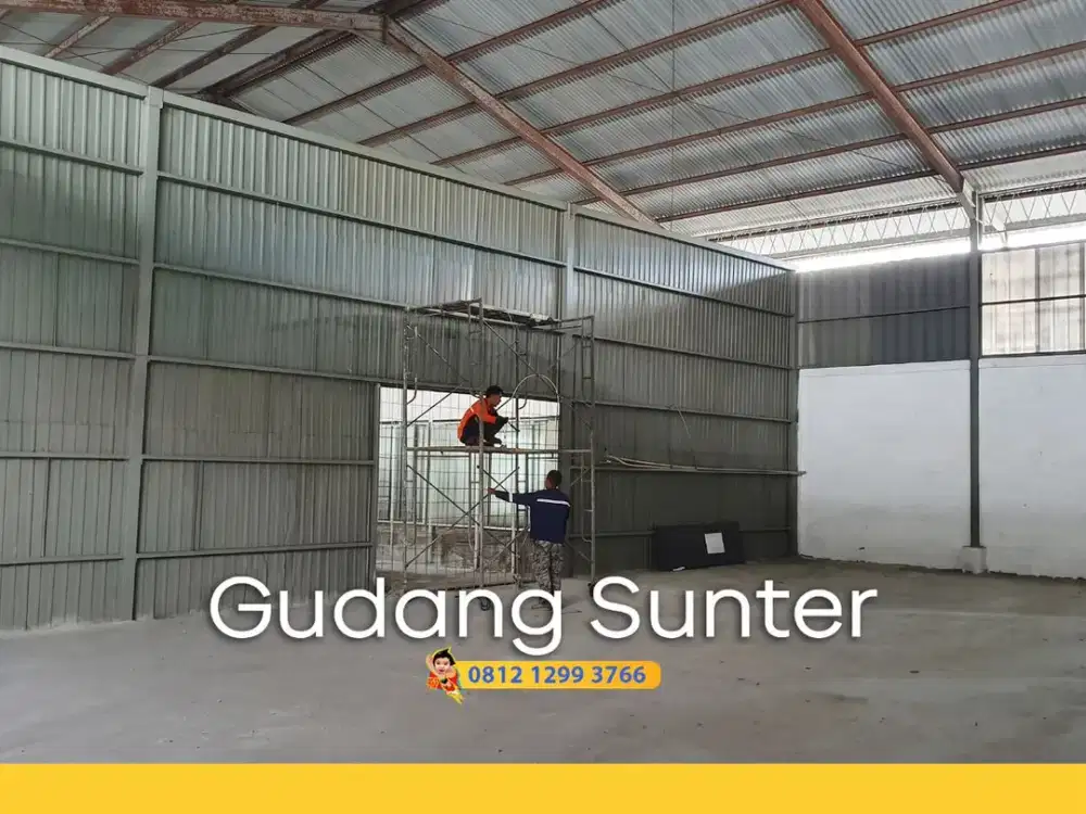 Lokasi Bagus! Gudang Sunter Agung Barat Indokarya Danau Sunter Utara Danau Sunter Barat dekat Kelapa Gading Tanjung Priuk