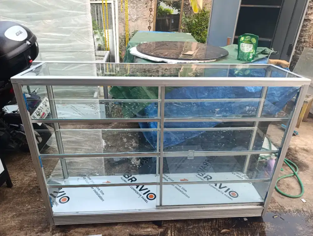 Jual Etalase sembako second, 150 cm,  Lok Pamulang barat, Tangsel