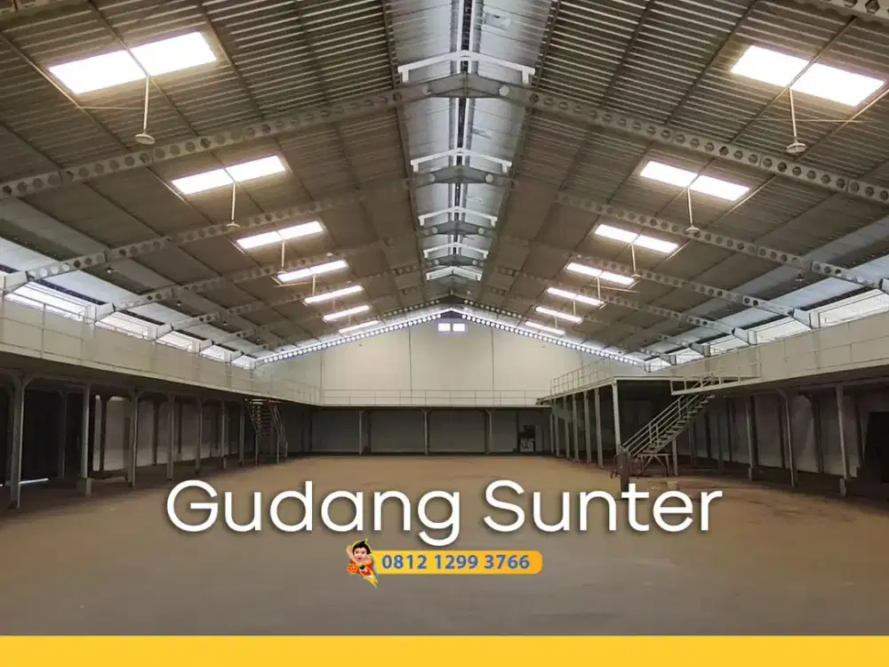 Disewakan! Siap Pakai! Gudang Sunter Agung Barat Indokarya Danau Sunter Utara Danau Sunter Barat