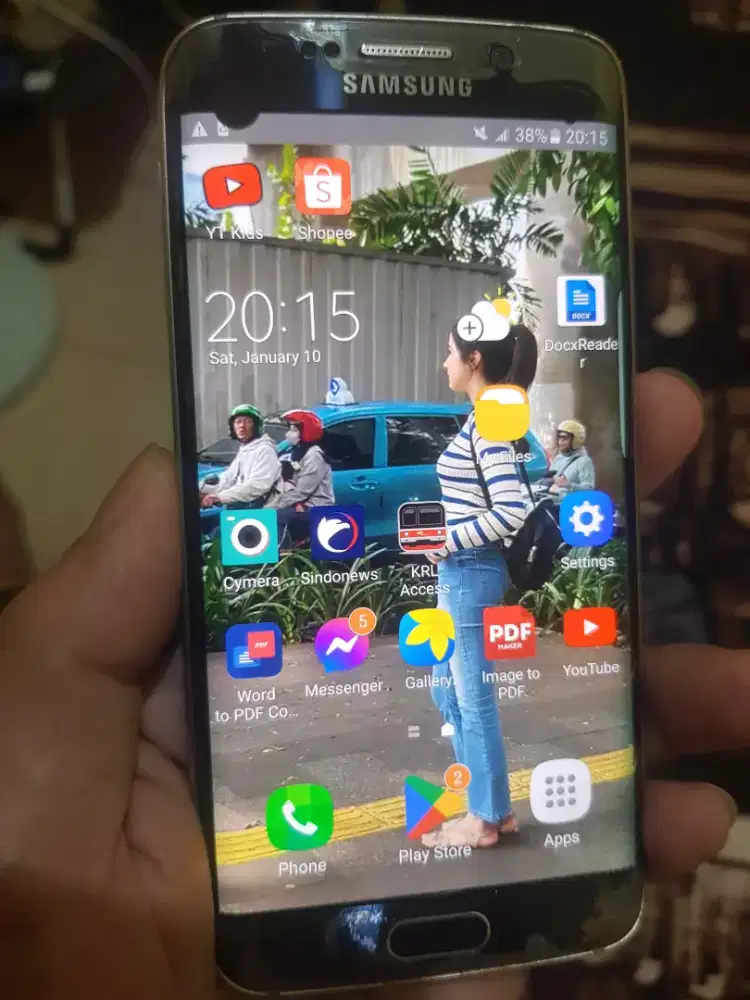 Samsung S6 edge Super amoeled, NFC