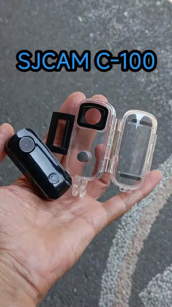 SJCAM C100, waterproof, seperti baru