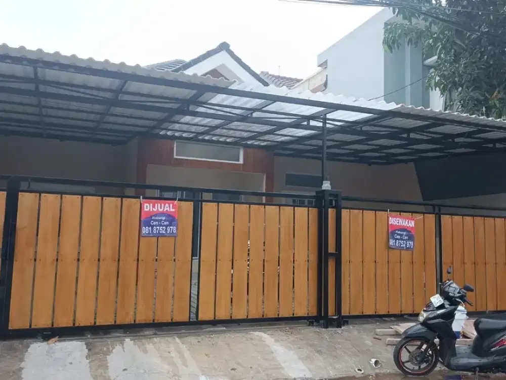 Rumah Villa Melati Mas, Tanah Luas Cocok Hunian dan Usaha