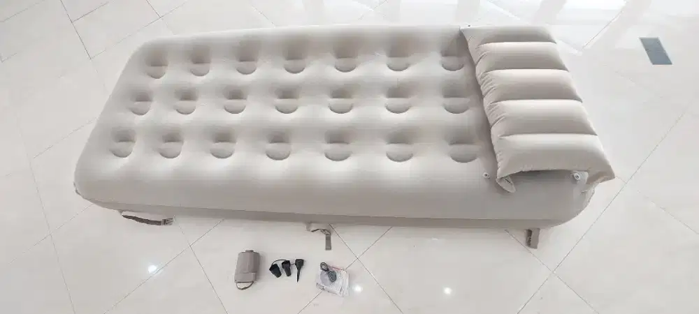 DIJUAL RUGI KASUR ANGIN IMPORT POMPA CHARGER ELEKTRIK DI SURABAYA