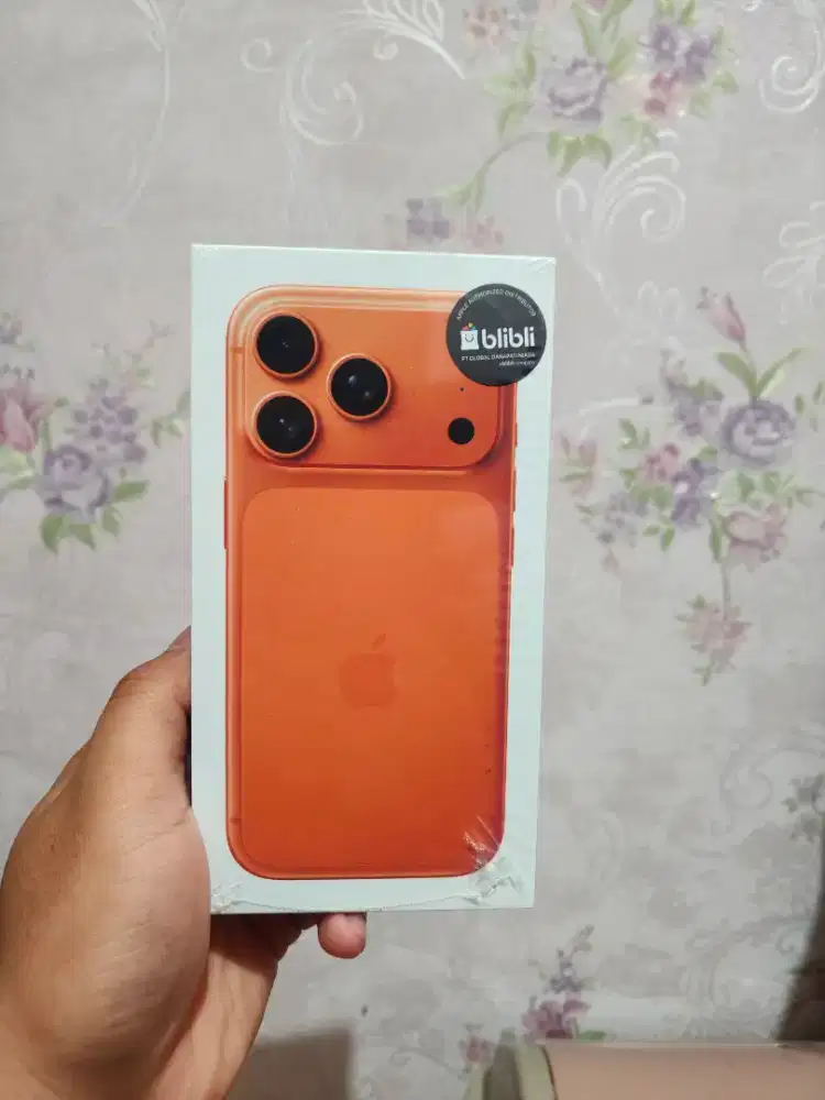 IPHONE 17 PRO 256 GB BARU SEGEL BNIB GARANSI RESMI BLIBLI