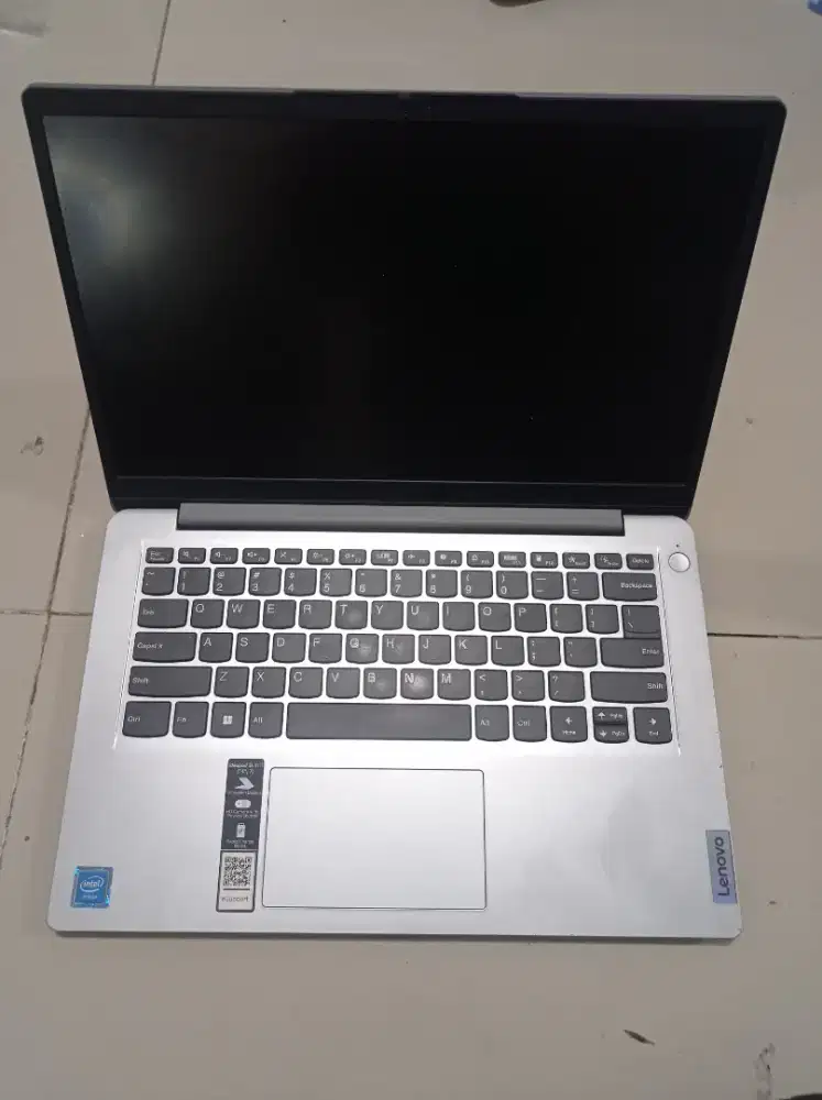 Lenovo ideapad slim1i harus colok charger n4020 4/256