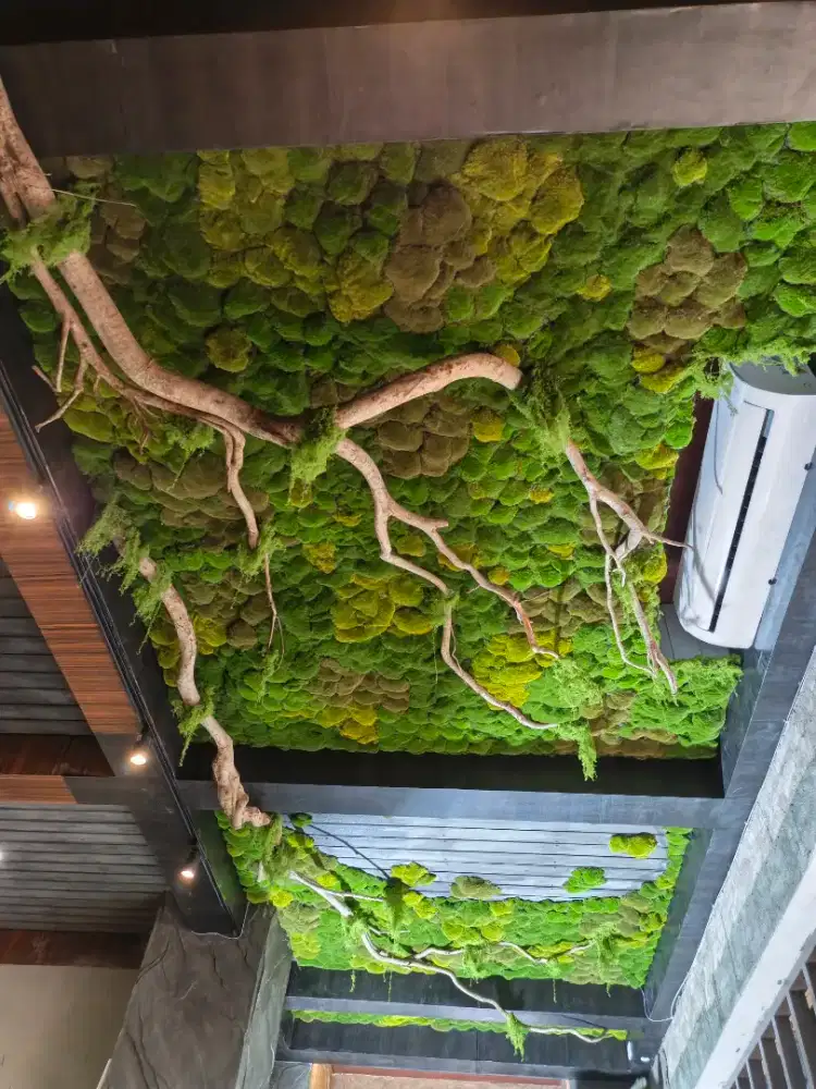 Moss wall artificial sintetis