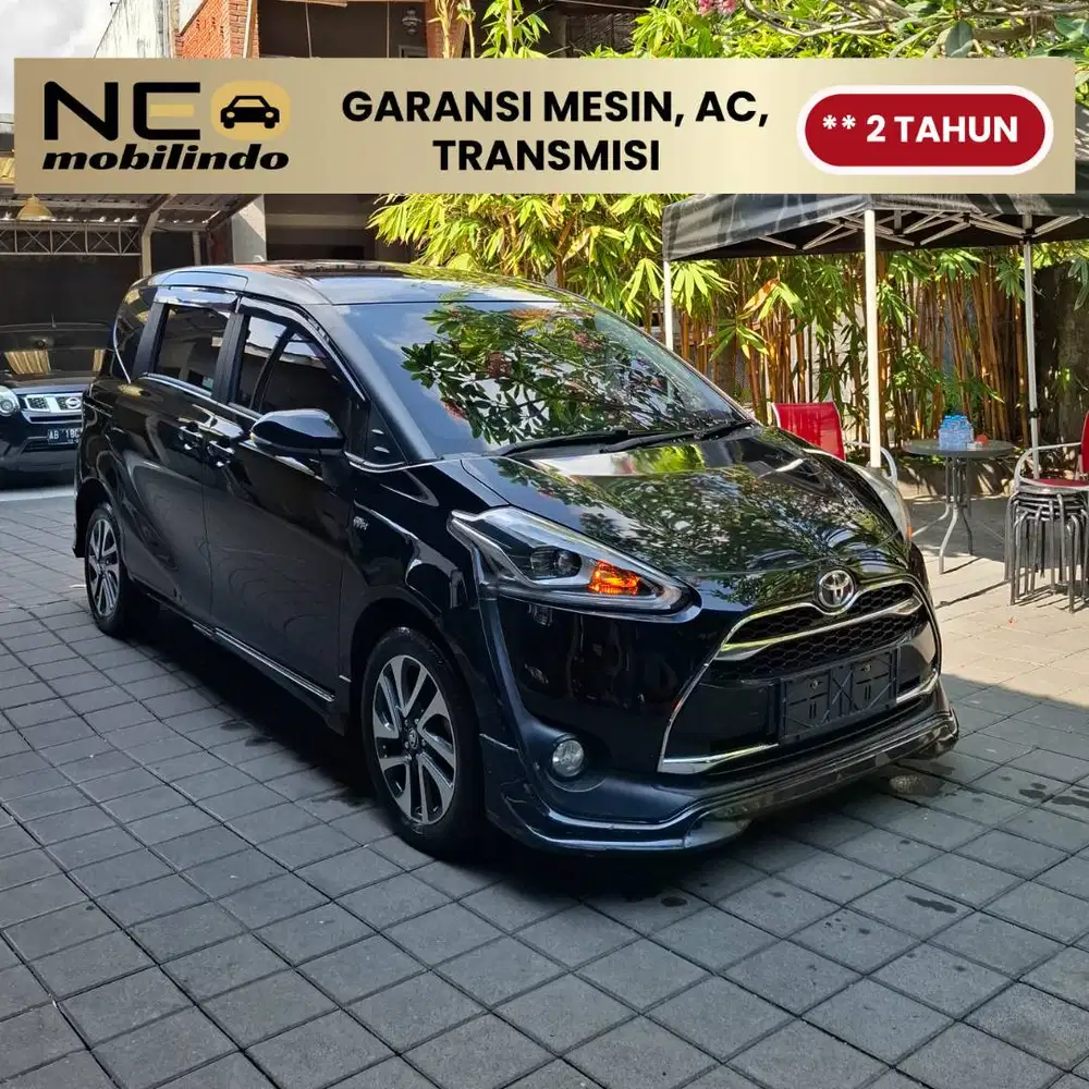 [ Garansi Mesin & Transmisi ] TOYOTA SIENTA 1.5 Q BENSIN AT 2016 HITAM