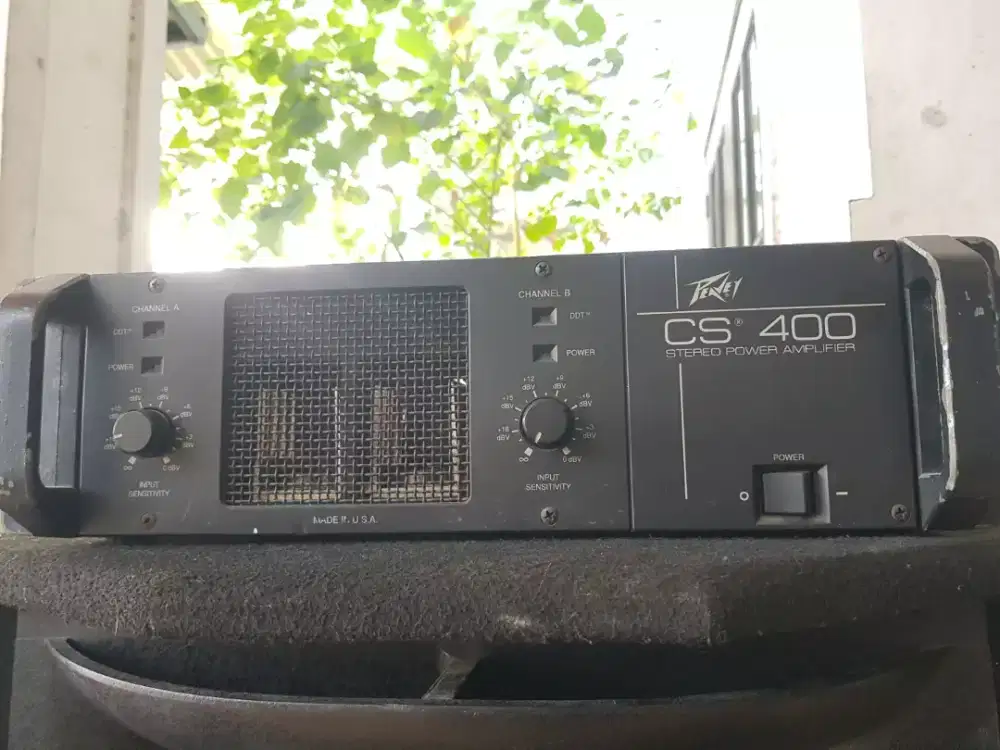Power amplifier Peavey CS400 made in USA