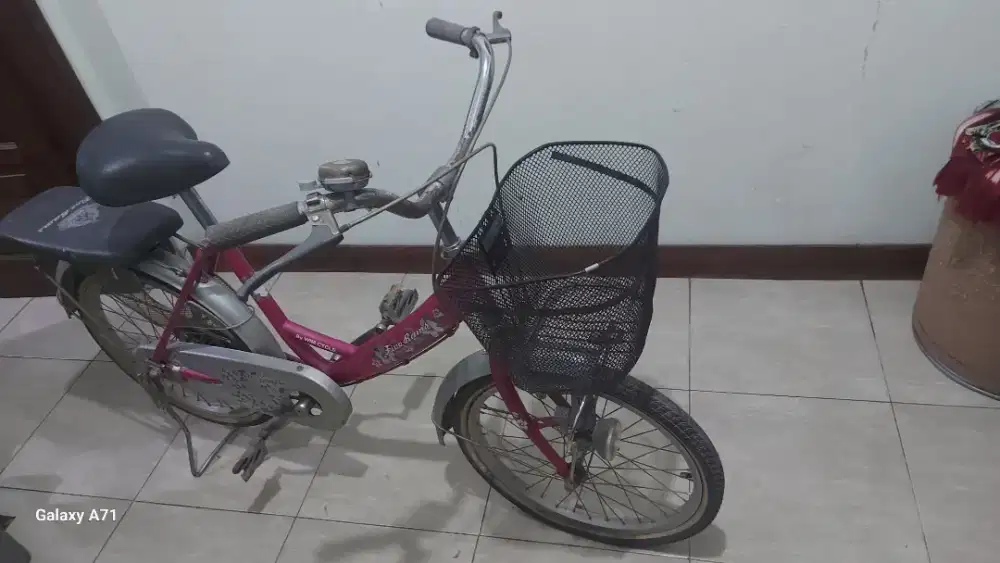 JUAL SEPEDA WIM CICLE MASIH MULUS JARANG DI PAKAI DARI BARU BEKAS ANAK