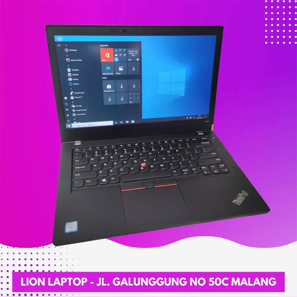RAM 8GB Core i5 gen 8 Lenovo Thinkpad T480 [22|10]