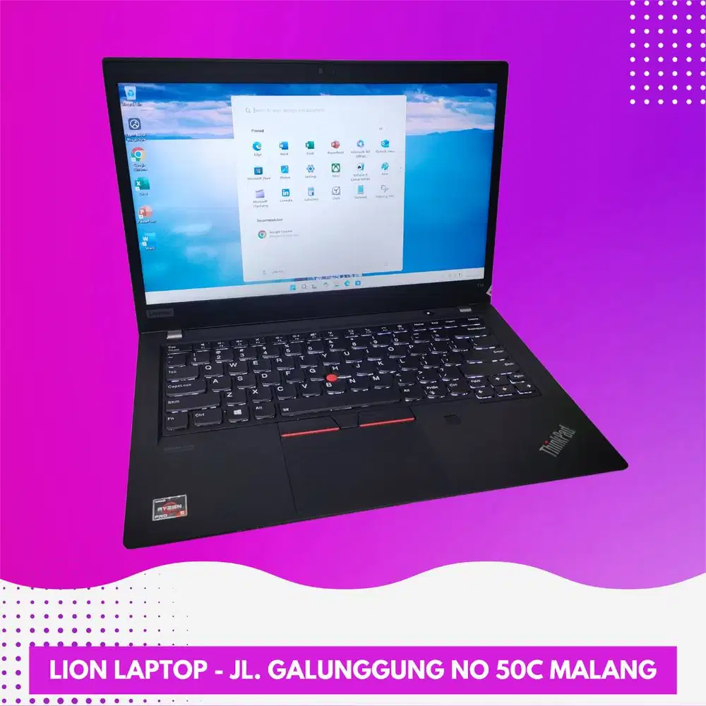 RAM 16GB AMD Ryzen 5 PRO SSD 256GB Lenovo Thinkpad T14 [22|10]