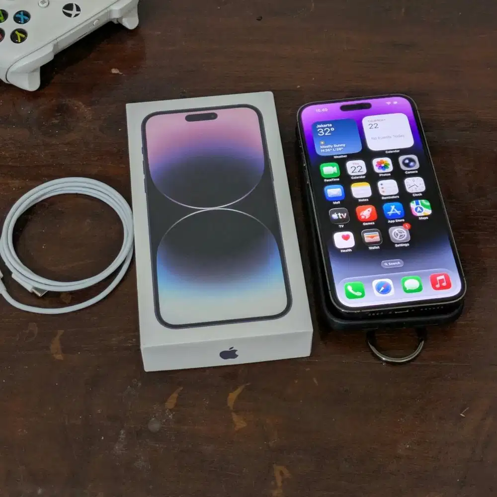 IBox iPhone 14 pro max 256gb fullset mulus no minus