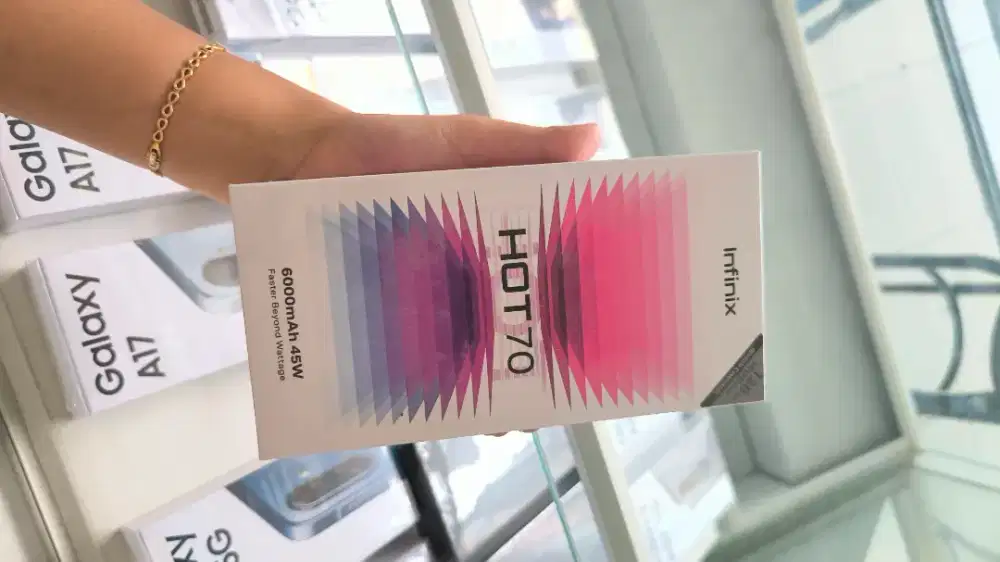 Infinix hot 70 8/128 new segel