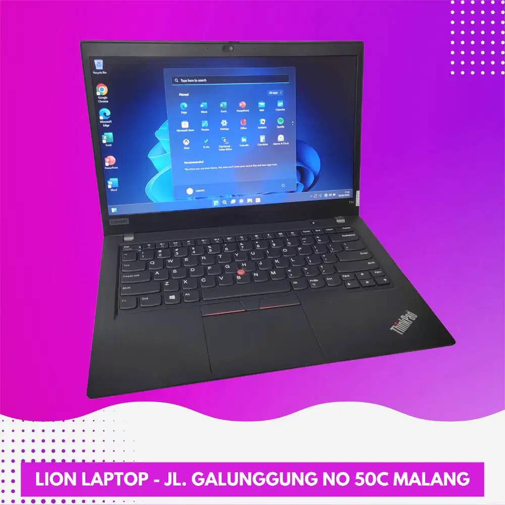 RAM 16GB Core i5 Gen 10 SSD 256GB Lenovo Thinkpad T14 gen 1 [22|10]