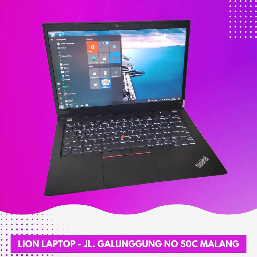 RYZEN 7 PRO-4750U (8 CORE) RAM 16GB Lenovo Thinkpad T14 [22|10]