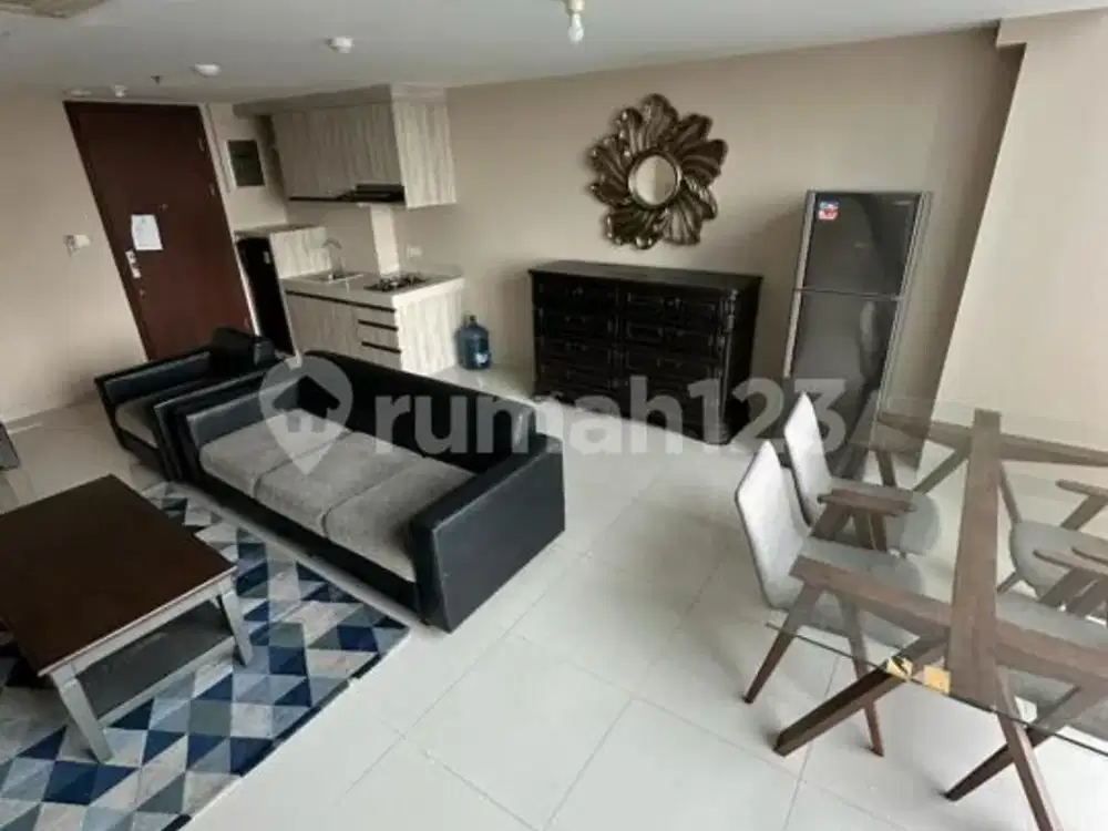 No Cobroke. Min. Sewa 1 Tahun, Apartemen, Furnished, di U Residence