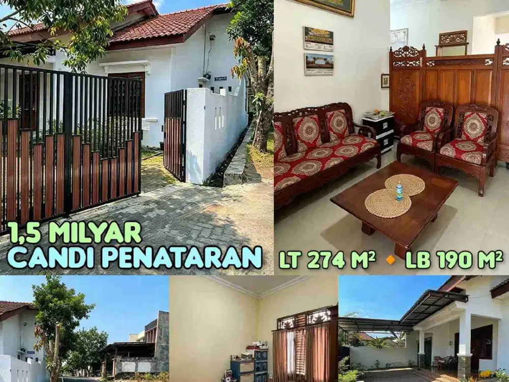DIJUAL RUMAH CANDI PENATARAN KALIPANCUR, NGALIYAN SEMARANG