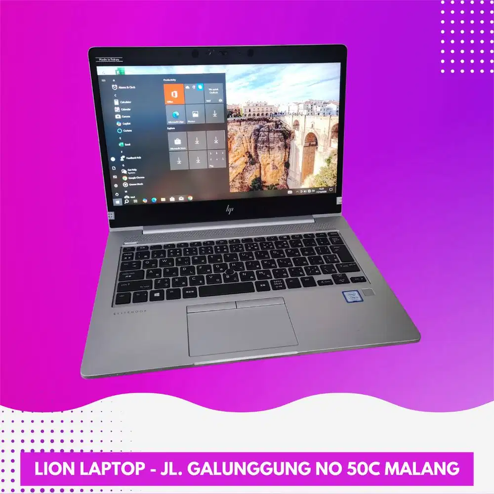 Body Alumunium Core i5 8/256 HP Elitebook 830 G5 [22|10]