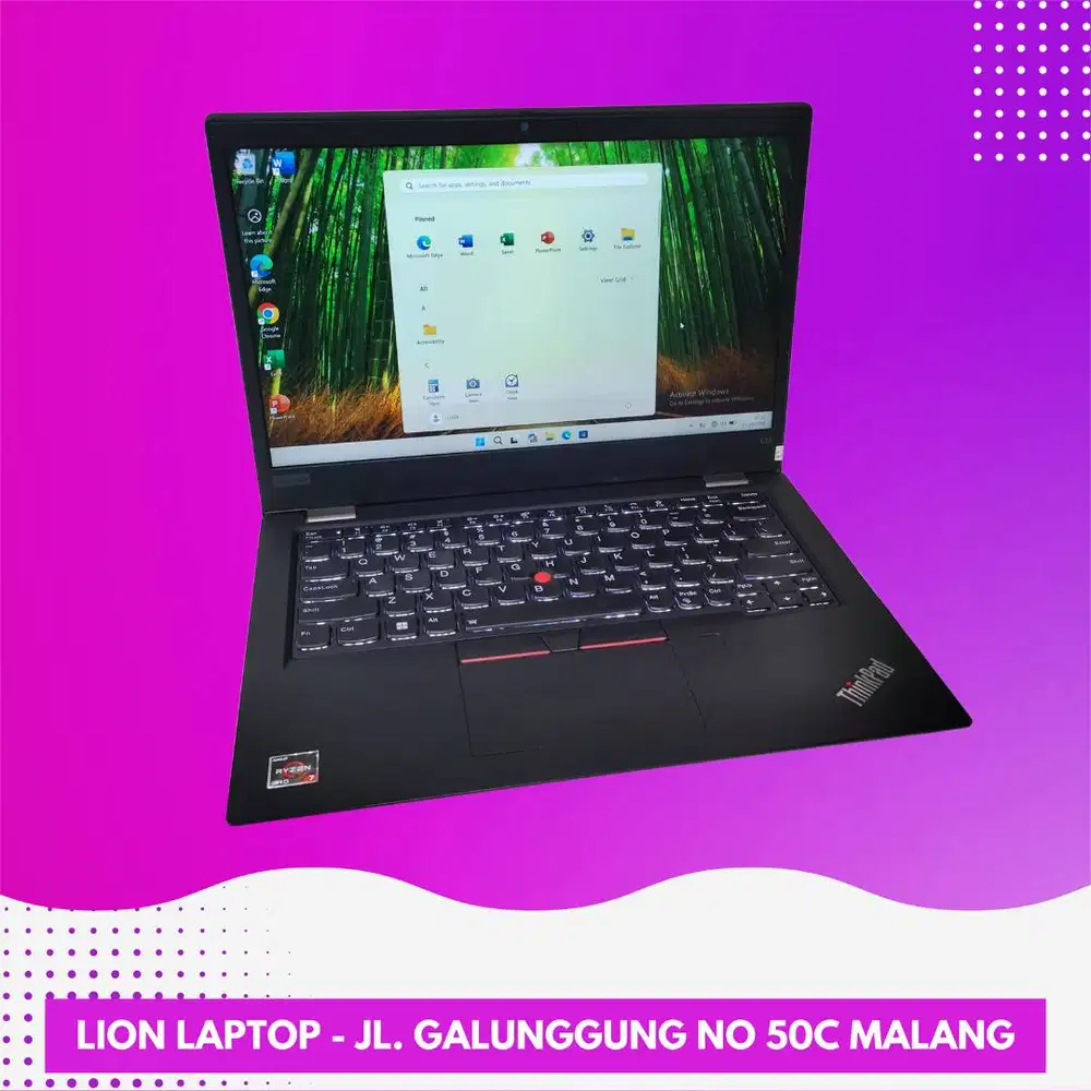 RAM 16GB Ryzen 7 5850U (8 CORE) Lenovo Thinkpad L13 [22|10]