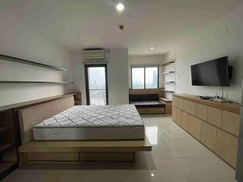 Apartemen Studio Big Size Tamansari Semanggi - Minimal 6 Bulan Sewa - Lokasi Gatot Subroto Karet Semanggi Jakarta Selatan