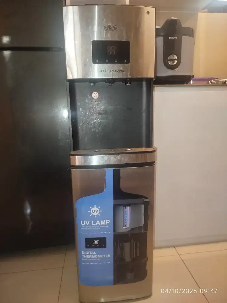 Dispenser Galon Bawah GEA Polaris / Star UV-C Stainless Steel