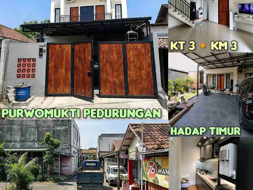 DIJUAL RUMAH PURWOMUKTI PEDURUNGAN SEMARANG