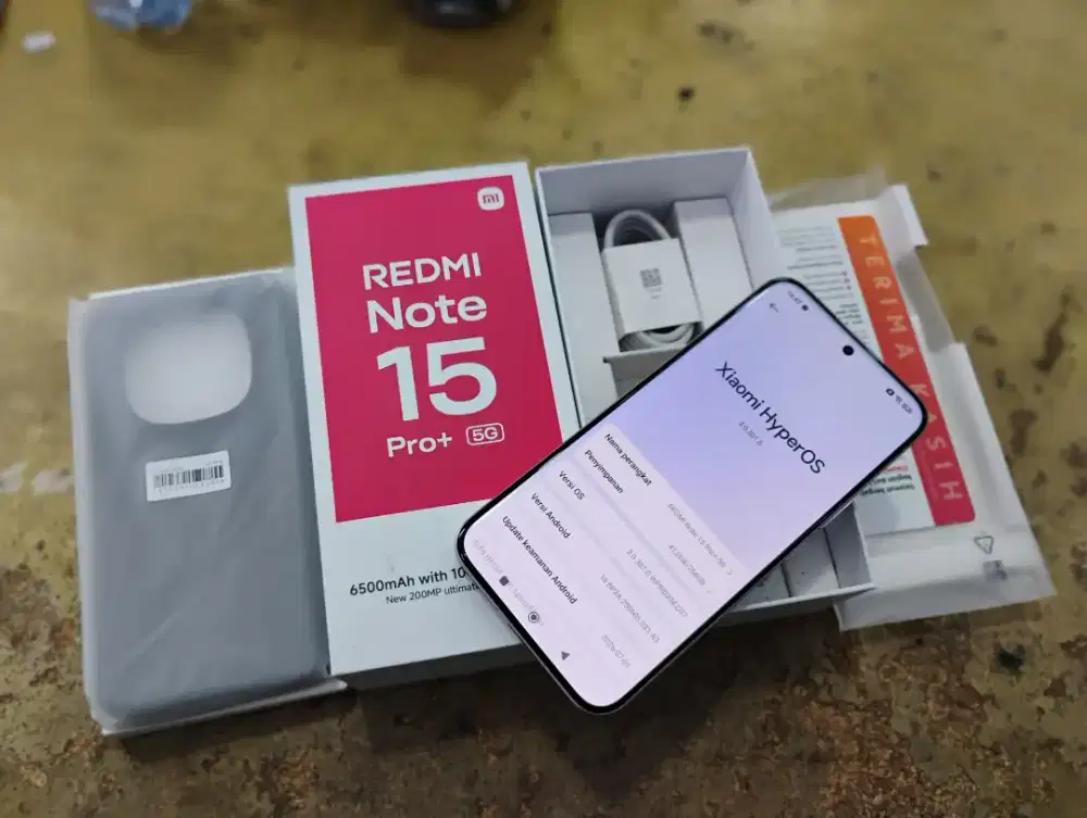 Redmi Note 15 Pro+ 5G 8 256 Istimewa Likenew