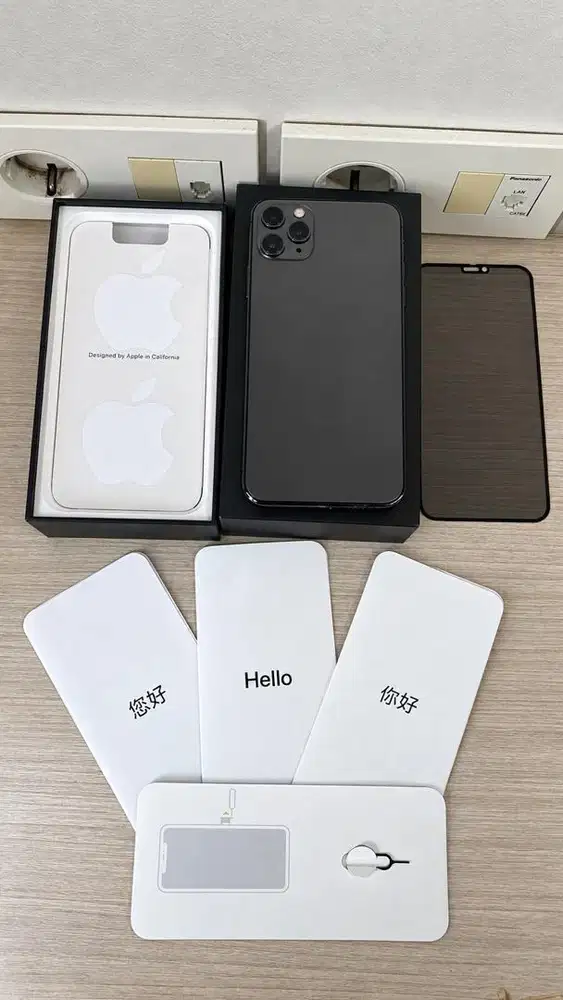 iphone 11 promax 256GB resmi singapura dual sim