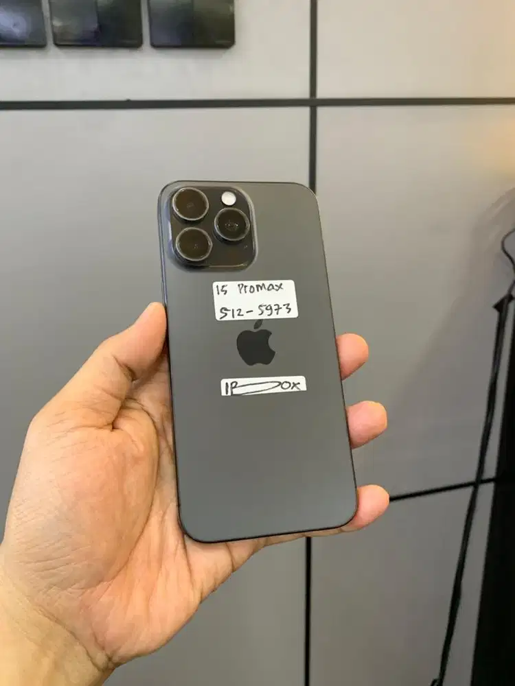 Iphone 15 Promax 512 Gb Black Titaniu Resmi ibox