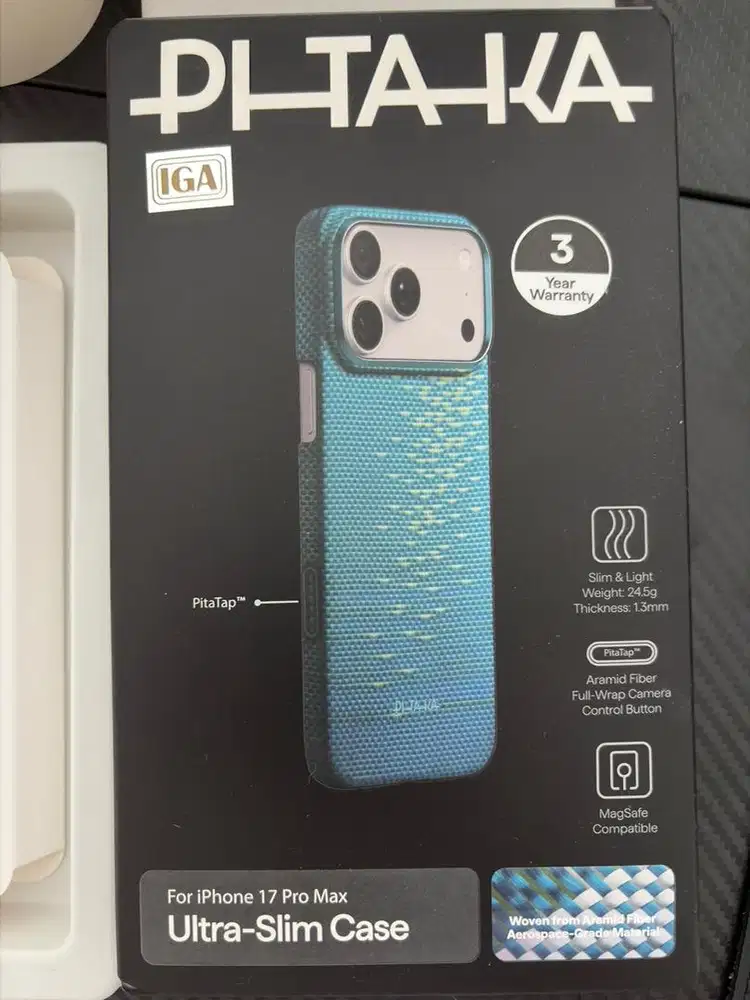 apple iphone 17 / 18 pro max PITAKA carbon edge new series 2026