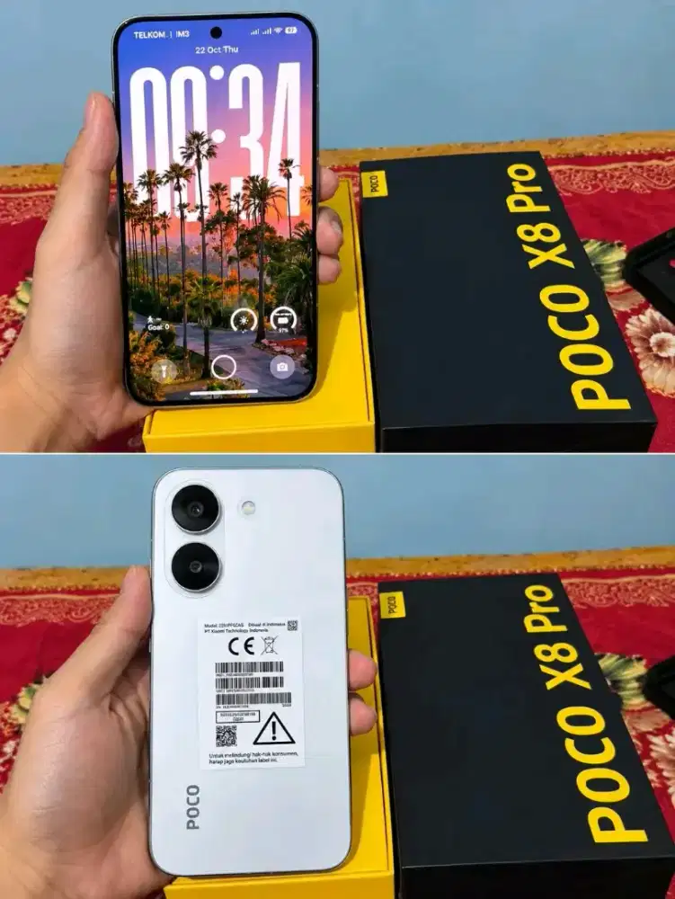 Poco x8 PRO.Kondisi gress,aktivasi September 2026 (12/512) fulset