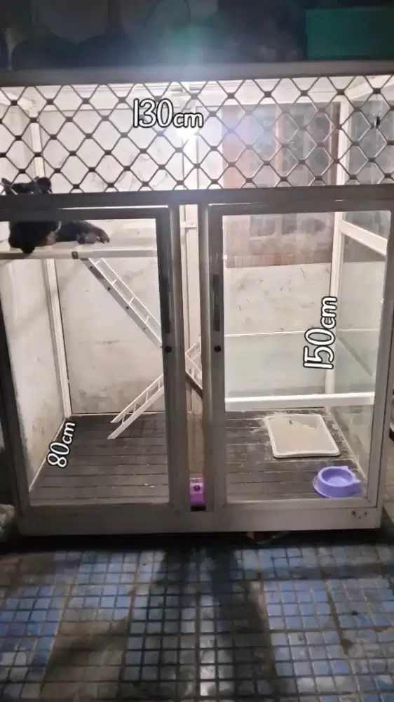 Di jual kandang kucing 1 kamar